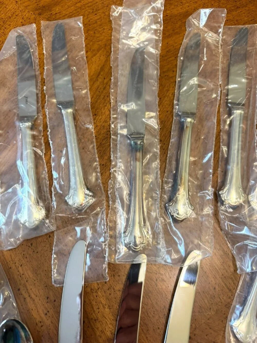 Towle Boston Chippendale Silverplate 40 Pc Flatware Set Service 8-NEW OTHER